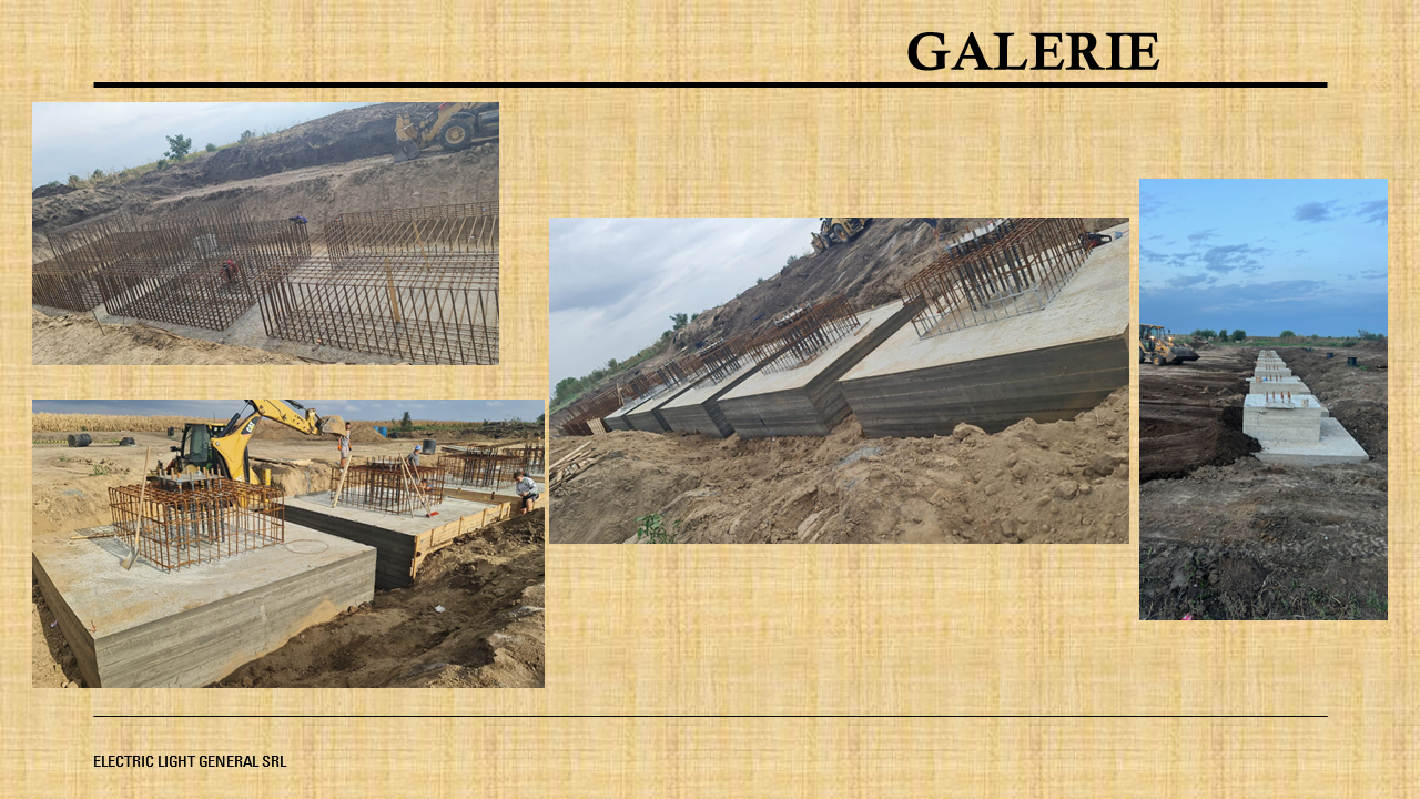 Hale metalice pe santier